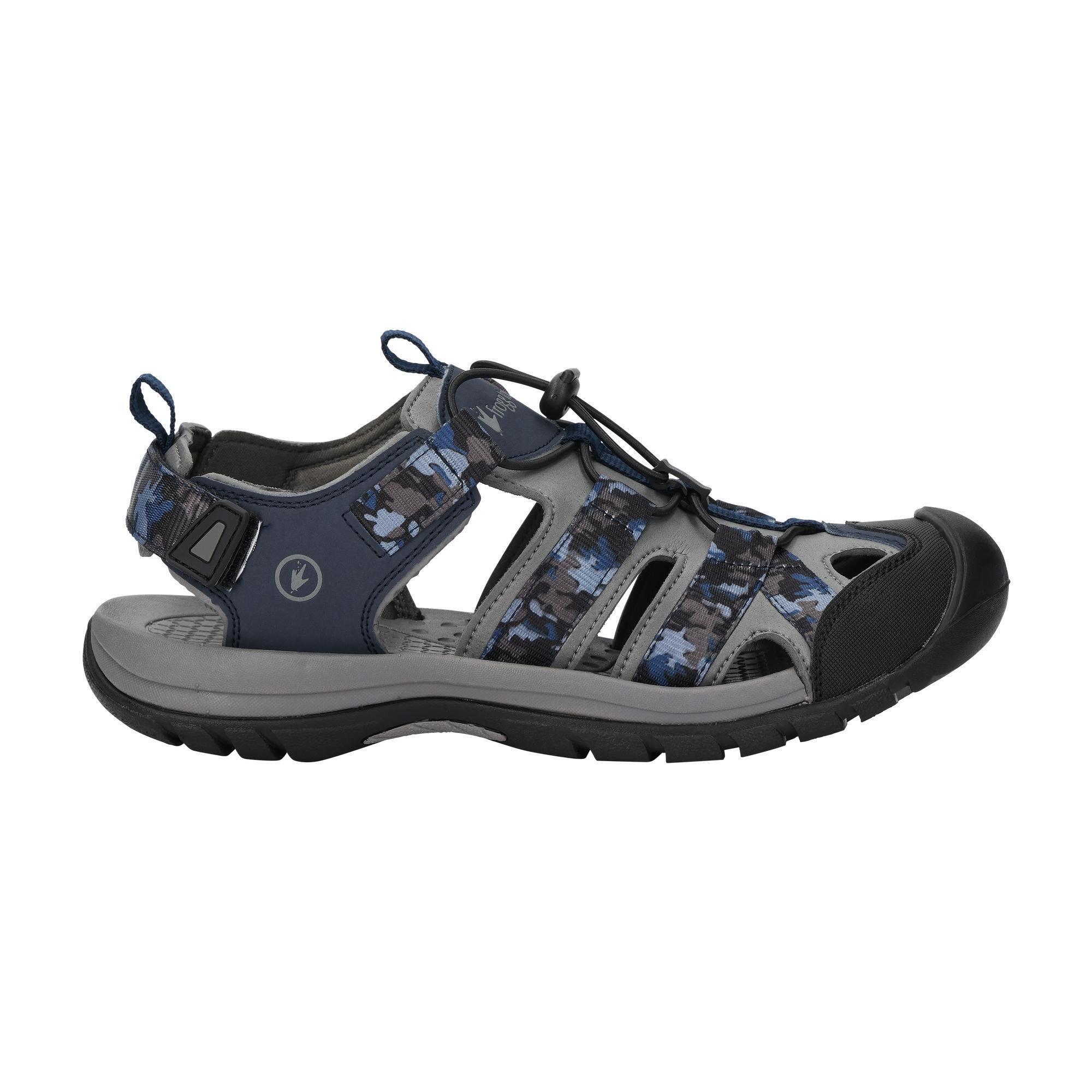 frogg toggs Men's River Sandal Shoe | Blue Camo | Size 13